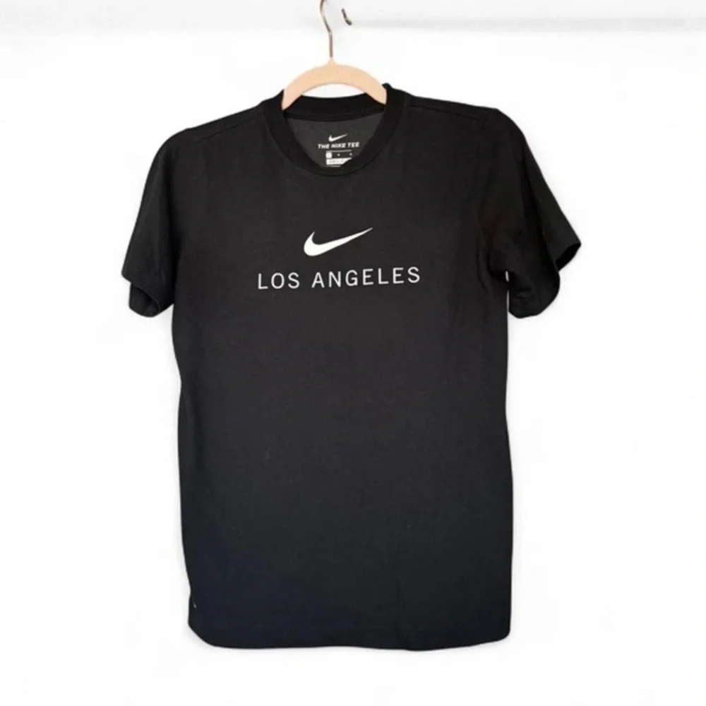 Nike Los Angeles Dri-FIT Swoosh T-Shirt Black Youth Large L Women’s XS/S